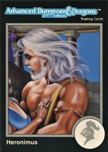 #132 Heronimus - 1991 TSR Advanced Dungeons & Dragons - Silver