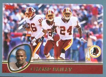 #132 Champ Bailey - Washington Redskins - 2003 Topps Football
