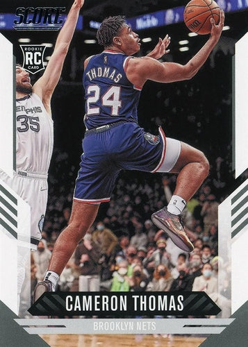 #132 Cameron Thomas - Brooklyn Nets - 2021-22 Panini Chronicles Basketball