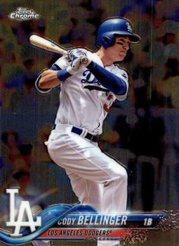 #132 Cody Bellinger - Los Angeles Dodgers - 2018 Topps Chrome Baseball
