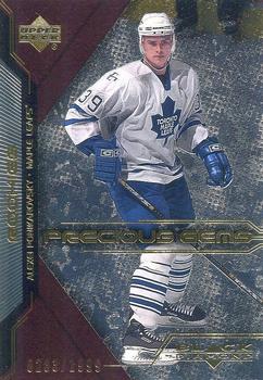 #132 Alexei Ponikarovsky - Toronto Maple Leafs - 2000-01 Upper Deck Black Diamond Hockey