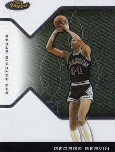 #132 George Gervin - San Antonio Spurs - 2004-05 Finest Basketball