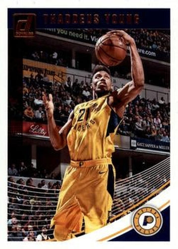 #132 Thaddeus Young - Indiana Pacers - 2018-19 Donruss Basketball