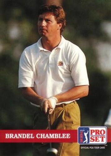 #132 Brandel Chamblee - 1992 Pro Set PGA Tour Golf