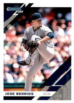 #132 Jose Berrios - Minnesota Twins - 2019 Donruss Baseball