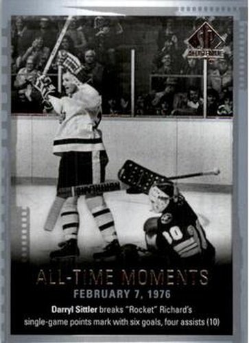 #132 Darryl Sittler - Toronto Maple Leafs - 2015-16 SP Authentic Hockey