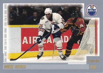 #132 Mike Grier - Edmonton Oilers - 2000-01 O-Pee-Chee Hockey
