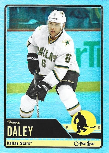 #132 Trevor Daley - Dallas Stars - 2012-13 O-Pee-Chee - Rainbow Hockey