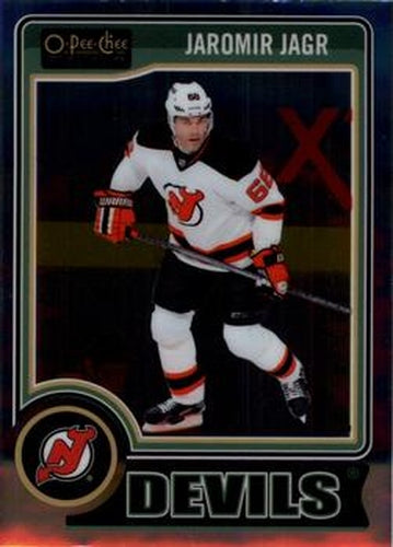 #132 Jaromir Jagr - New Jersey Devils - 2014-15 O-Pee-Chee Platinum Hockey