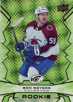 #132 Ben Meyers - Colorado Avalanche - 2022-23 Upper Deck Ice - Green Hockey