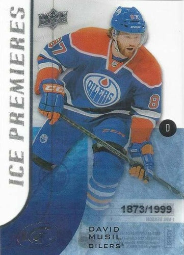 #132 - David Musil - Edmonton Oilers - 2015-16 Upper Deck Ice Hockey