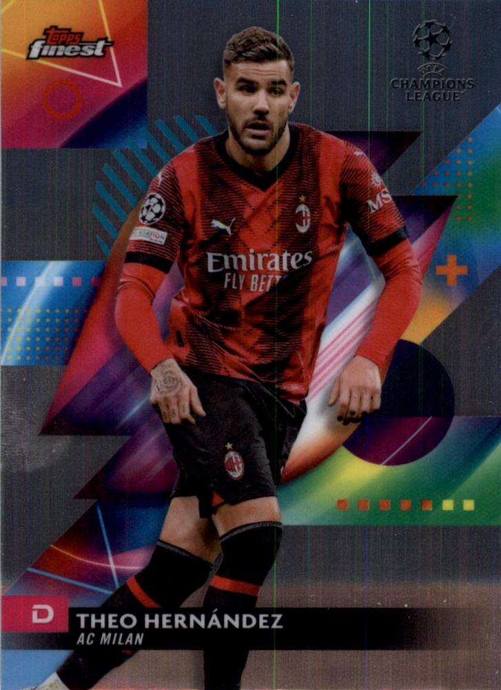 #132 Theo Hernández - AC Milan - 2023-24 Finest UEFA Club Competitions Soccer