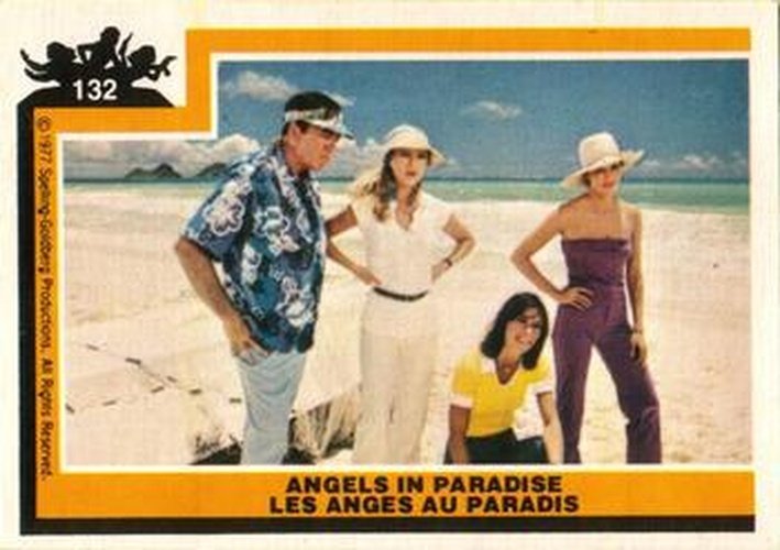 #132 Angels in Paradise - 1977 O-Pee-Chee Charlie's Angels