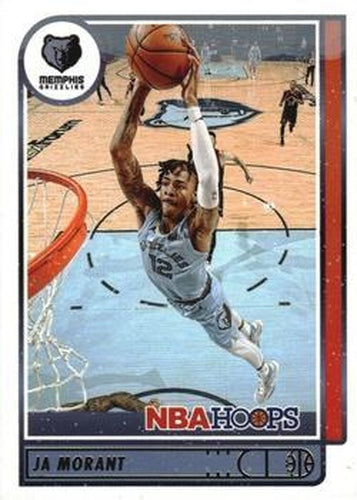 #132 Ja Morant - Memphis Grizzlies - 2021-22 Hoops Winter Basketball