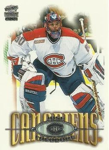 #132 Jose Theodore - Montreal Canadiens - 2000-01 Pacific Paramount Hockey