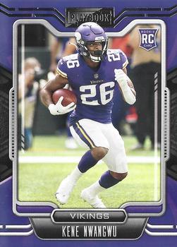 #132 Kene Nwangwu - Minnesota Vikings - 2021 Panini Playbook Football