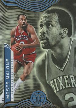 #132 Moses Malone - Philadelphia 76ers - 2021-22 Panini Illusions Basketball