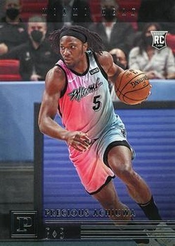 #132 Precious Achiuwa - Miami Heat - 2020-21 Panini Chronicles Basketball