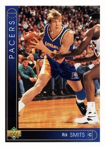 #132 Rik Smits - Indiana Pacers - 1993-94 Upper Deck Basketball