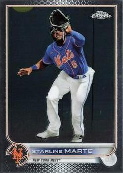 #132 Starling Marte - New York Mets - 2022 Topps Chrome Baseball