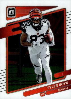 #132 Tyler Boyd - Cincinnati Bengals - 2021 Donruss Optic Football