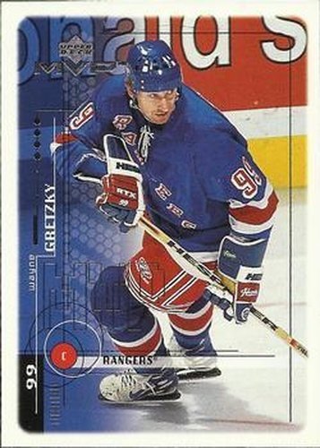 #132 Wayne Gretzky - New York Rangers - 1998-99 Upper Deck MVP Hockey