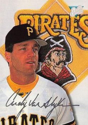 #132 Andy Van Slyke - Pittsburgh Pirates - 1993 Studio Baseball