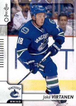 #132 Jake Virtanen - Vancouver Canucks - 2017-18 O-Pee-Chee Hockey