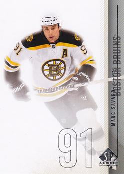#132 Marc Savard - Boston Bruins - 2010-11 SP Authentic Hockey