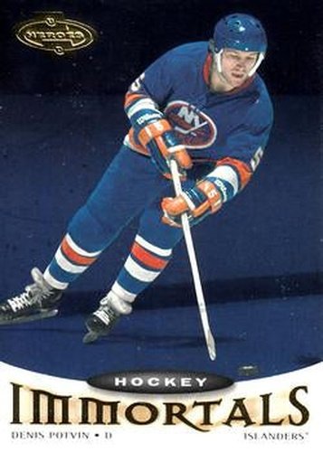 #132 Denis Potvin - New York Islanders - 2000-01 Upper Deck Heroes Hockey