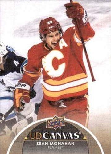 #C132 Sean Monahan - Calgary Flames - 2021-22 Upper Deck - UD Canvas Hockey