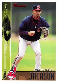 #132 Damian Jackson - Cleveland Indians - 1995 Bowman Baseball