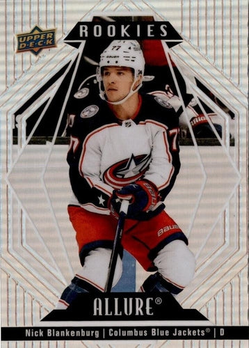 #132 Nick Blankenburg - Columbus Blue Jackets - 2022-23 Upper Deck Allure Hockey