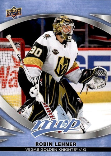 #132 Robin Lehner - Vegas Golden Knights - 2023-24 Upper Deck MVP - Ice Battles Hockey