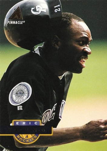 #133 Eric Young - Colorado Rockies - 1994 Pinnacle Baseball