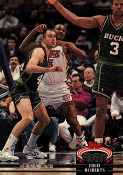 #133 Fred Roberts - Milwaukee Bucks - 1992-93 Stadium Club Basketball