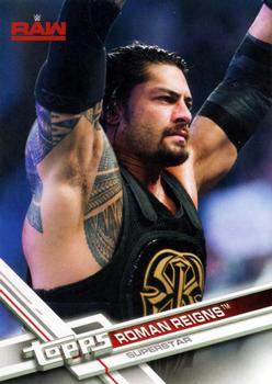 #133 Roman Reigns - 2017 Topps WWE Then Now Forever Wrestling