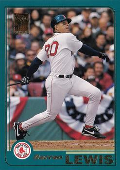 #133 Darren Lewis - Boston Red Sox - 2001 Topps Baseball