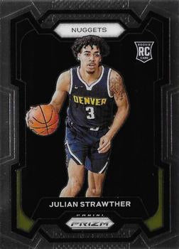 #133 Julian Strawther - Denver Nuggets - 2023-24 Panini Prizm Basketball