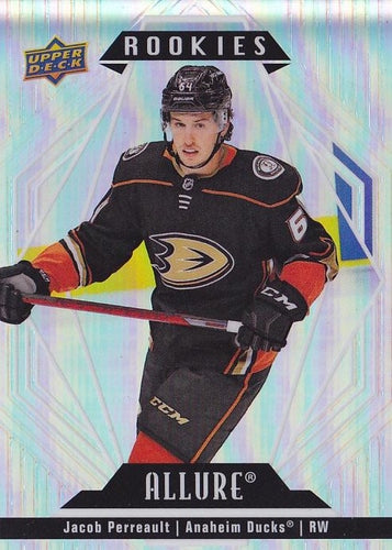 #133 Jacob Perreault - Anaheim Ducks - 2022-23 Upper Deck Allure Hockey
