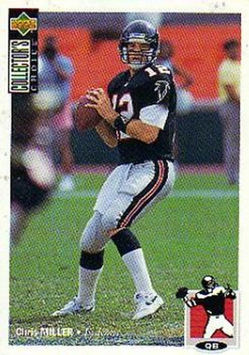 #133 Chris Miller - Atlanta Falcons - 1994 Collector's Choice Football