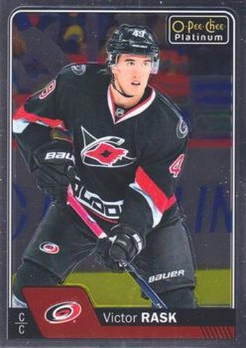 #133 Victor Rask - Carolina Hurricanes - 2016-17 O-Pee-Chee Platinum Hockey