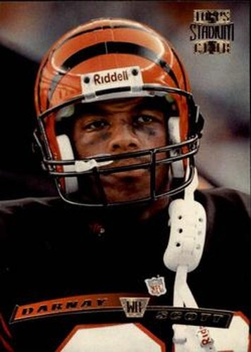 #133 Darnay Scott - Cincinnati Bengals - 1996 Stadium Club Football