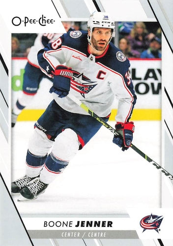 #133 Boone Jenner - Columbus Blue Jackets - 2023-24 O-Pee-Chee Hockey