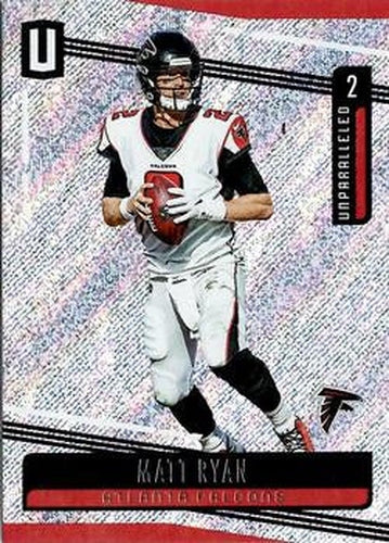 #133 Matt Ryan - Atlanta Falcons - 2019 Panini Unparalleled Football
