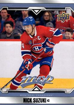 #133 Nick Suzuki - Montreal Canadiens - 2024-25 Upper Deck MVP Hockey