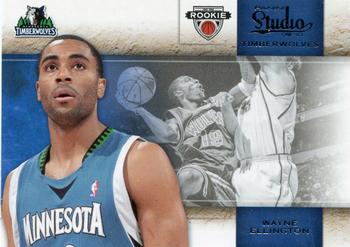 #133 Wayne Ellington - Minnesota Timberwolves - 2009-10 Panini Studio Basketball