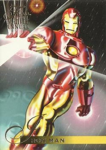 #133 Iron Man - 1995 Flair Marvel Annual
