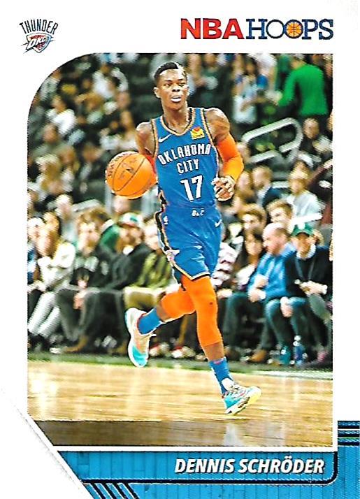 #133 Dennis Schroder - Oklahoma City Thunder - 2019-20 Hoops Basketball