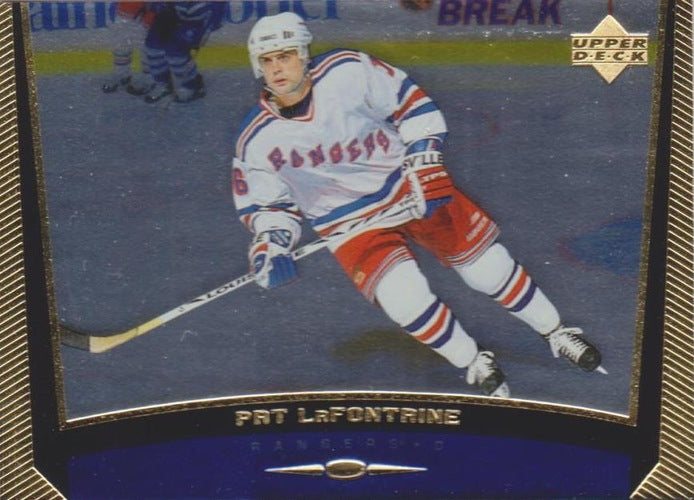 #133 Pat LaFontaine - New York Rangers - 1998-99 Upper Deck Gold Reserve Hockey